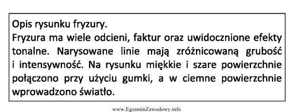 Opis dotyczy rysunku wykonanego techniką