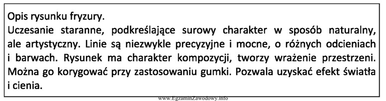 Opis dotyczy rysunku wykonanego techniką