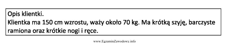 Opis dotyczy klientki, która jest osobą