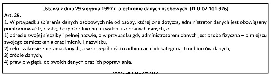 Kiedy adres osoby fizycznej, pozyskany z Internetu, może zostać 