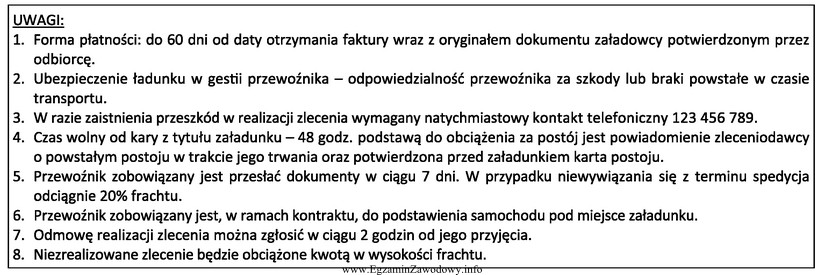 Wskaż dokument, do którego odnoszą się załączone 