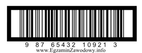 Przedstawiony kod kreskowy ITF-14 służy do oznaczania