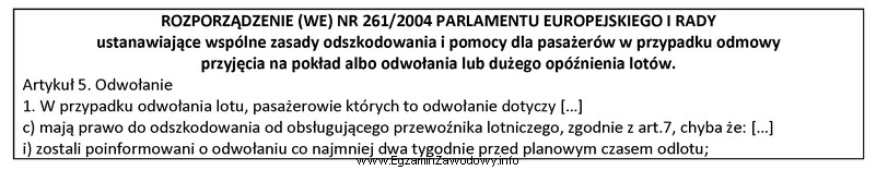 Pasażer wykupił w styczniu bilet lotniczy na samolot odlatują