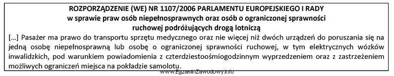 Pasażer z niepełnosprawnością powinien zgłosić przewoźnikowi 