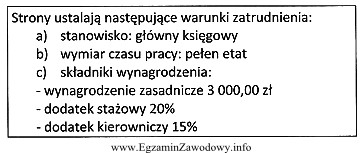 Zgodnie z regulaminem wynagradzania podstawą naliczenia dodatków określonych 