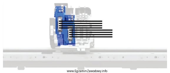 Ile linii zadrukowuje w jednym przebiegu głowica ukazana na 