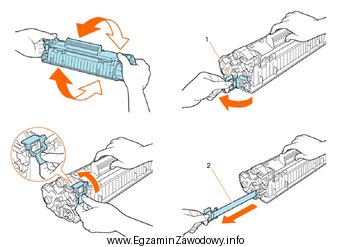 Które czynności eksploatacyjne związane z drukowaniem cyfrowym 