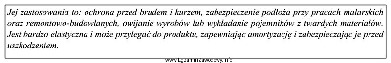 Który rodzaj tektury falistej odpowiada opisowi zamieszczonemu w dokumentacji 