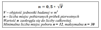 Na podstawie informacji zawartych w tabeli, wskaż liczbę próbek 