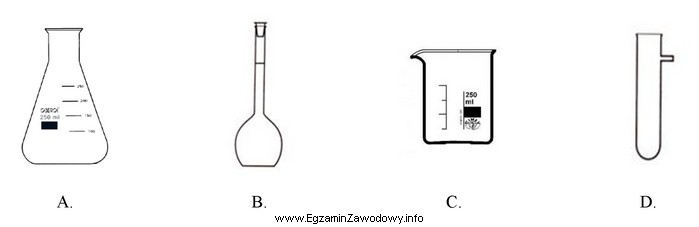 Sprzęt miarowy przedstawia rysunek