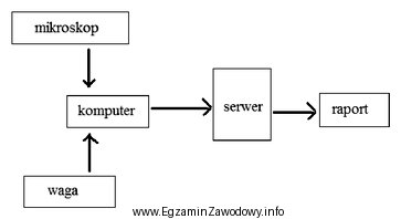 Schemat przedstawia system komputerowy