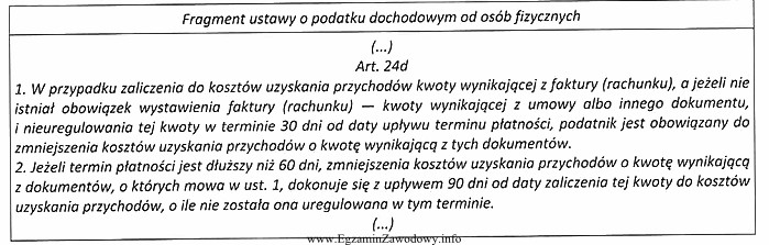 Podatnik w dniu 01 lutego 2013 r. nabył towary potwierdzone fakturą zakupu. 