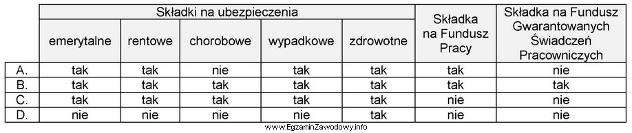 Osoba fizyczna prowadząca działalność gospodarczą zatrudniła 