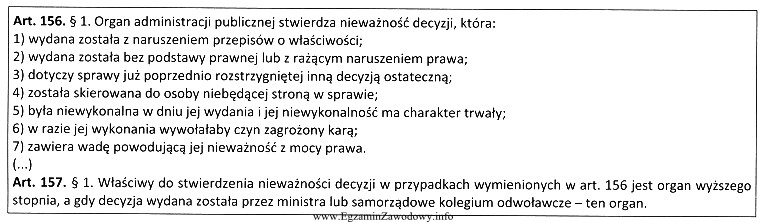 W świetle powołanych przepisów Kodeksu postępowania 