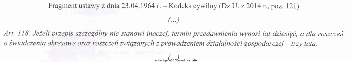 Roszczenie o zapłatę czynszu najmu, płatnego co miesią