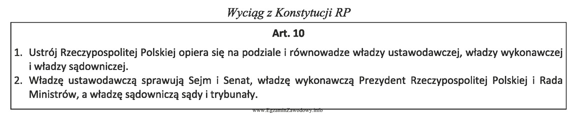 Przepis ten wyraża konstytucyjną zasadę