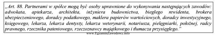 Z zamieszczonego przepisu Kodeksu spółek handlowych wynika, ż