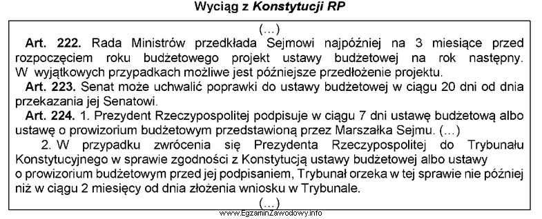 Z przedstawionych przepisów wynika, że Senat może 