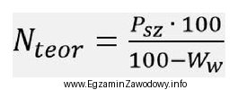 Oblicz teoretyczną normę zużycia skór na wyrób, 