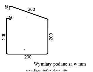 Długość pręta zbrojeniowego potrzebna do wykonania strzemiona 