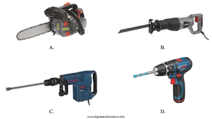 Które zprzedstawionych na rysunku narzędzi należy zastosować 