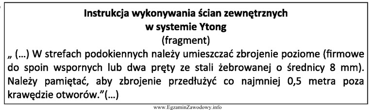 Na podstawie fragmentu instrukcji określ, jakiej długości 