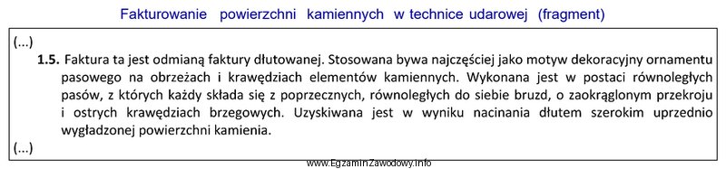 Informacje zamieszczone w tabeli dotyczą stosowania i wykonania faktury