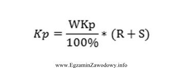 Ile wynosi wartość kosztów pośrednich Kp, jeż