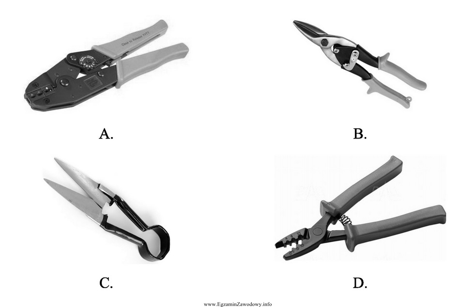 Na którym rysunku przedstawiono narzędzie służą