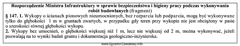 Na podstawie zamieszczonego fragmentu rozporządzenia określ, który 