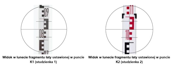 Na rysunkach przedstawiono wyniki pomiaru wysokościowego den studzienek kanalizacyjnych (