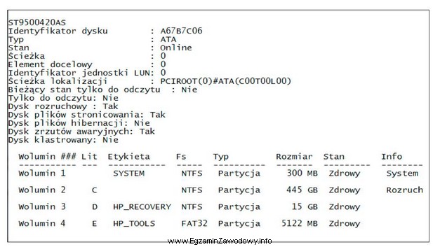 Jakiego narzędzia wraz z parametrami, należy użyć 