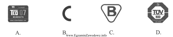 Umieszczany na urządzeniach symbol, będący certyfikatem zgodnoś