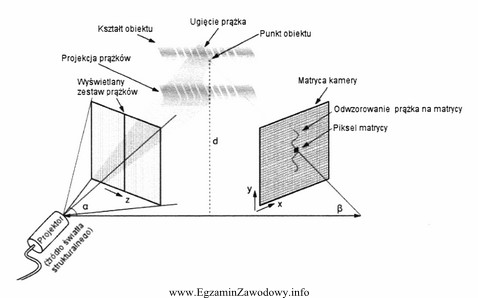 Przedstawiony obok schemat obrazuje zasadę działania skanera