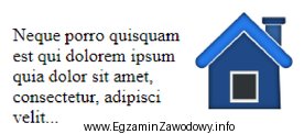 Aby za pomocą CSS zdefiniować przedstawione na rysunku opływanie 