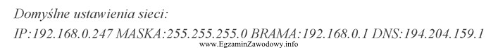 Na podstawie fragmentu dokumentacji centrali telefonicznej określ, który 