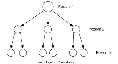 Jak się nazywa sposób synchronizacji sieci telekomunikacyjnej przedstawiony na 