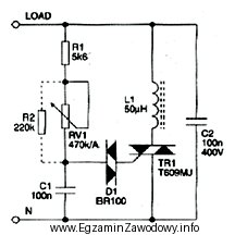 Jaką funkcję pełni urządzenie elektroniczne przedstawione na schemacie?