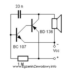 Jaką funkcję pełni układ przedstawiony na schemacie?