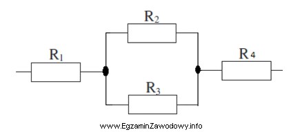 Ile wynosi rezystancja zastępcza układu rezystorów, przedstawionych 