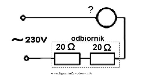 Jak należy nastawić amperomierz, aby zmierzyć prąd w 