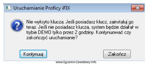 Którą czynność powinien wykonać użytkownik podczas uruchamiania 