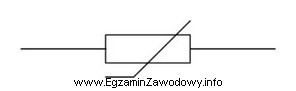 Element elektroniczny, którego symbol graficzny przedstawiono na rysunku to