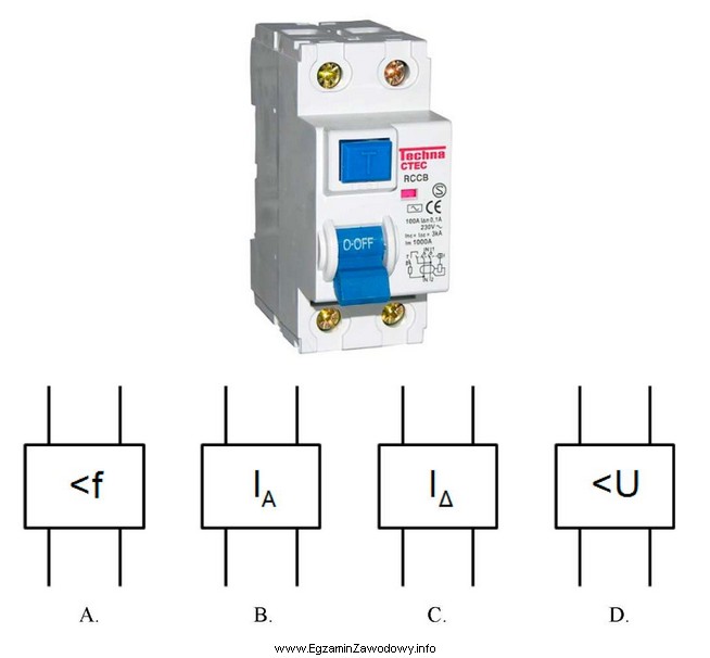 Którym symbolem na schemacie montażowym instalacji elektrycznej należ