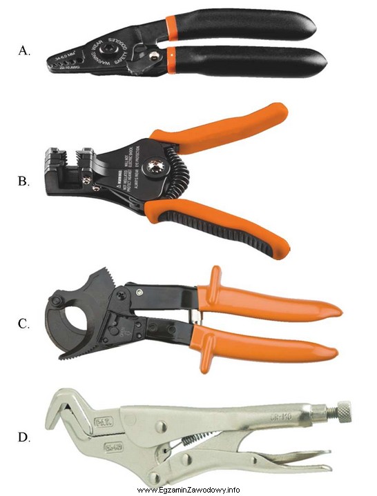 Które z narzędzi przedstawionych na ilustracji służ