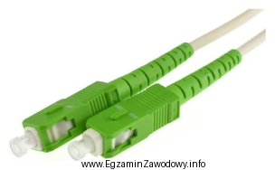 Którymi złączami jest zakończony patchcord ś