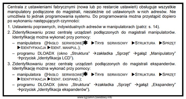 Którą czynność należy wykonać jako pierwszą przy 