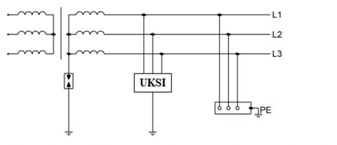 Który układ sieci elektroenergetycznej przedstawia schemat?