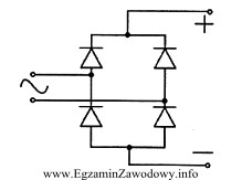 Na rysunku przedstawiono schemat układu elektronicznego, który należ