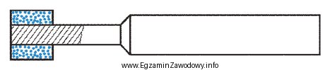 Przedstawiony na rysunku frez diamentowy należy zastosować do